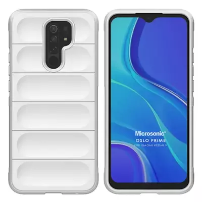 Microsonic Xiaomi Redmi 9 Kılıf Oslo Prime Beyaz