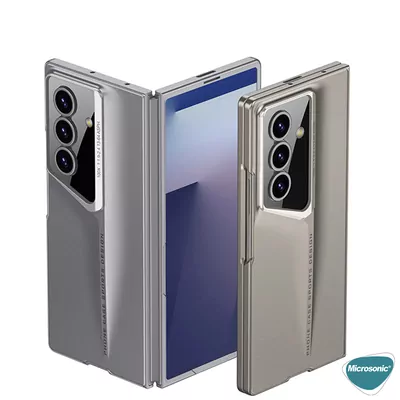 Microsonic Samsung Galaxy Z Fold 7 Kılıf Sports Armor Gri