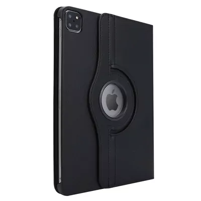 Microsonic Apple iPad Pro 13 2024 Kılıf (A2925-A2926) 360 Rotating Stand Deri Siyah