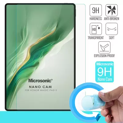 Microsonic Honor Magic Pad 2 Nano Glass Cam Ekran Koruyucu