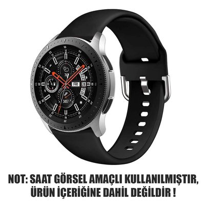 Microsonic Huawei Honor Magic Watch 2 42mm Silikon Kordon Siyah