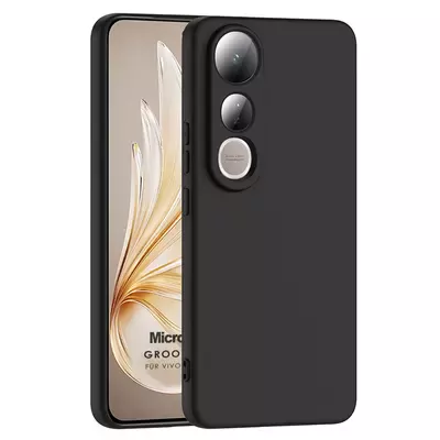 Microsonic Vivo V50 Lite 5G Kılıf Groovy Soft Siyah