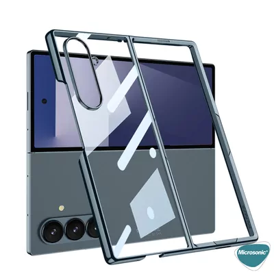Microsonic Samsung Galaxy Z Fold 7 Kılıf Shell Platinum Yeşil