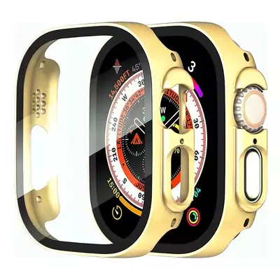 Microsonic Apple Watch Ultra 3 Kılıf Matte Premium WatchBand Gold