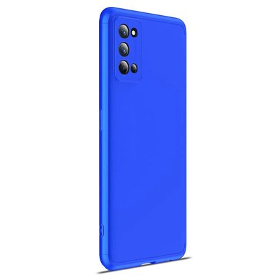 Microsonic Realme 7 Pro Kılıf Double Dip 360 Protective AYS Mavi