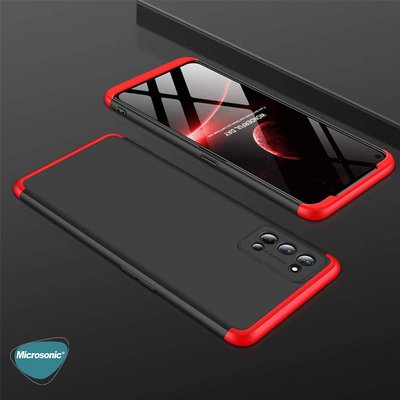 Microsonic Realme 7 Pro Kılıf Double Dip 360 Protective AYS Mavi