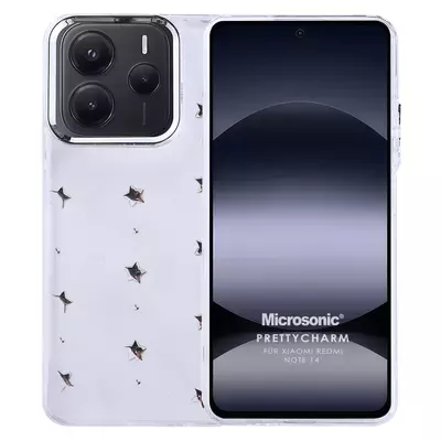 Microsonic Xiaomi Redmi Note 14 4G Kılıf PrettyCharm Star