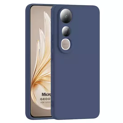 Microsonic Vivo V50 Lite 5G Kılıf Groovy Soft Lacivert