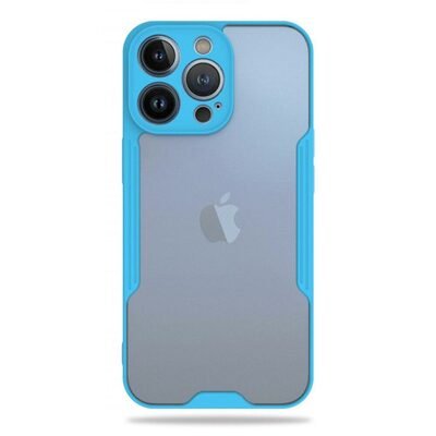 Microsonic Apple iPhone 13 Pro Max Kılıf Paradise Glow Turkuaz