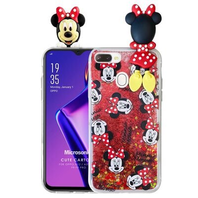 Microsonic Oppo A92 Kılıf Cute Cartoon Minnie Mouse