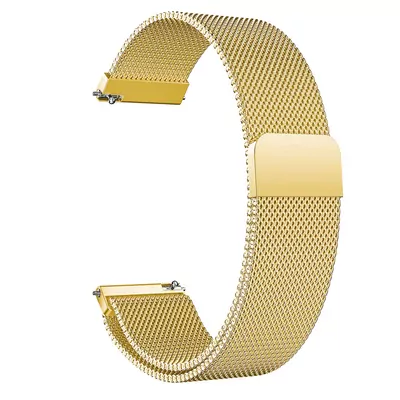 Microsonic Samsung Galaxy Watch FE Milanese Loop Kordon Gold