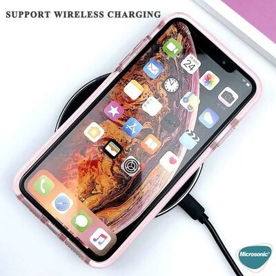 Microsonic Apple iPhone 11 Pro Max Kılıf Prism Hybrid Pembe