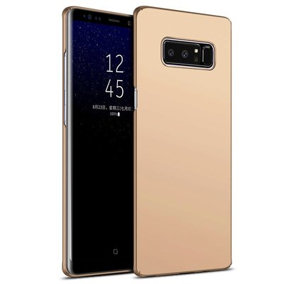 Microsonic Samsung Galaxy Note 8 Kılıf Premium Slim Gold