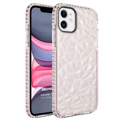 Microsonic Apple iPhone 11 Kılıf Prism Hybrid Pembe