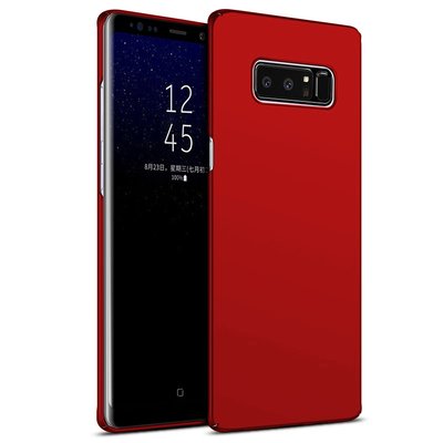 Microsonic Samsung Galaxy Note 8 Kılıf Premium Slim Kırmızı