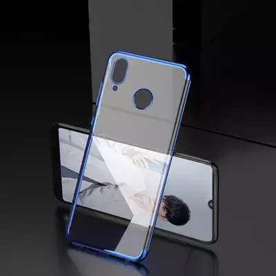 Microsonic Huawei Y6s 2019 Kılıf Skyfall Transparent Clear Kırmızı