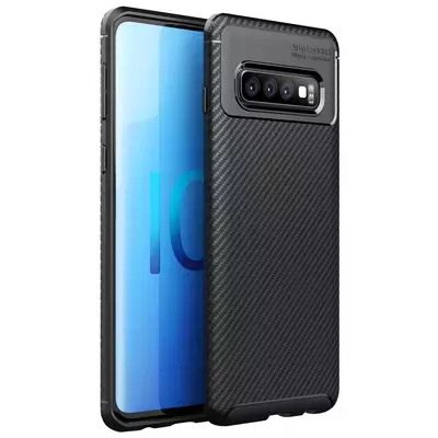 Microsonic Samsung Galaxy S10 Plus Kılıf Legion Series Siyah