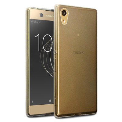 Microsonic Sony Xperia XA1 Ultra Kılıf Transparent Soft Siyah