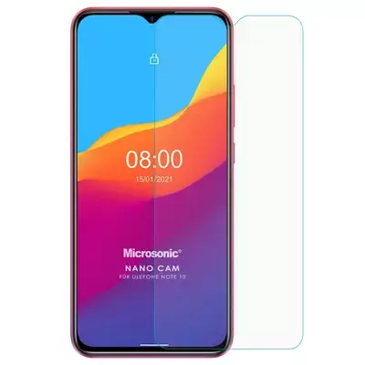 Microsonic Ulefone Note 10 Nano Glass Cam Ekran Koruyucu