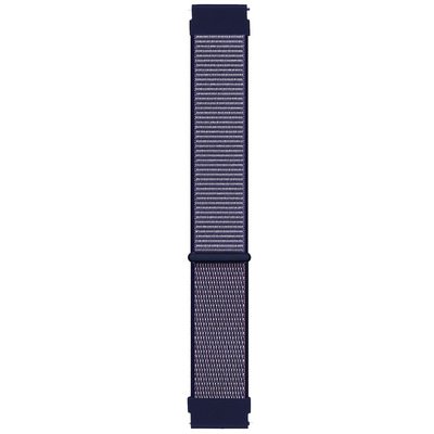 Microsonic Xiaomi Amaz Fit Verge Hasırlı Kordon Woven Sport Loop Mor