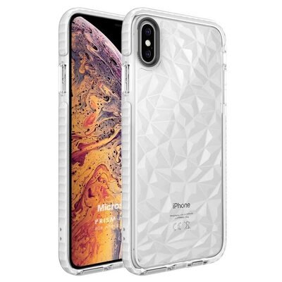 Microsonic Apple iPhone XS Max Kılıf Prism Hybrid Şeffaf