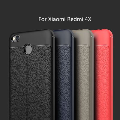 CaseUp Xiaomi Redmi 4X Kılıf Niss Silikon Kırmızı