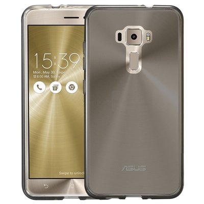 Microsonic Asus Zenfone 3 Kılıf Transparent Soft Siyah