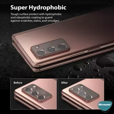 Microsonic Samsung Galaxy Z Fold 2 Kamera Lens Koruma Camı