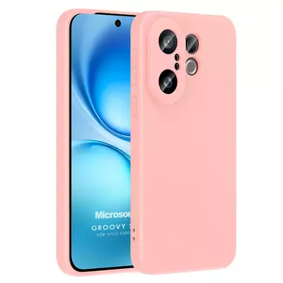 Microsonic Vivo X200 FE 5G Kılıf Groovy Soft Pembe
