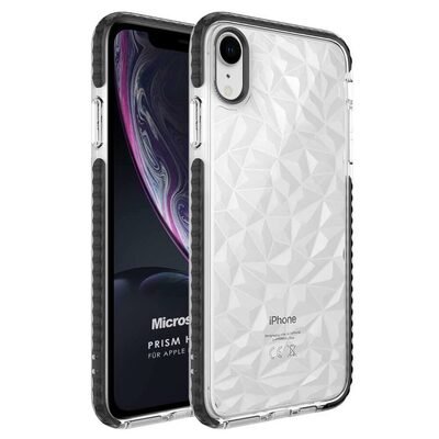 Microsonic Apple iPhone XR Kılıf Prism Hybrid Siyah