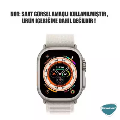 Microsonic Apple Watch Ultra Kordon Alpine Loop Bej