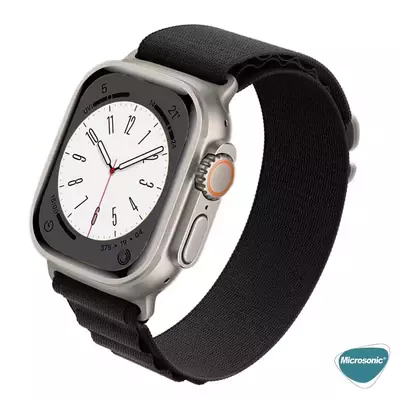 Microsonic Apple Watch Ultra Kordon Alpine Loop Bej