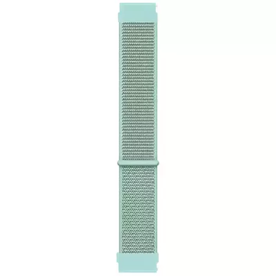 Microsonic Samsung Galaxy Watch Active 2 44mm Hasırlı Kordon Woven Sport Loop Mint Yeşili