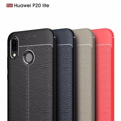 CaseUp Huawei P20 Lite Kılıf Niss Silikon Siyah