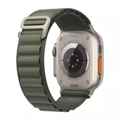 Microsonic Apple Watch Series 8 45mm Kordon Alpine Loop Yeşil