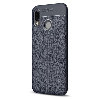 CaseUp Huawei P20 Lite Kılıf Niss Silikon Lacivert