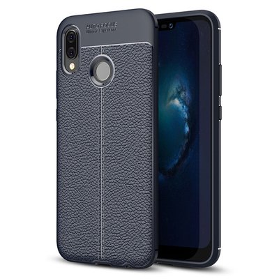 CaseUp Huawei P20 Lite Kılıf Niss Silikon Lacivert