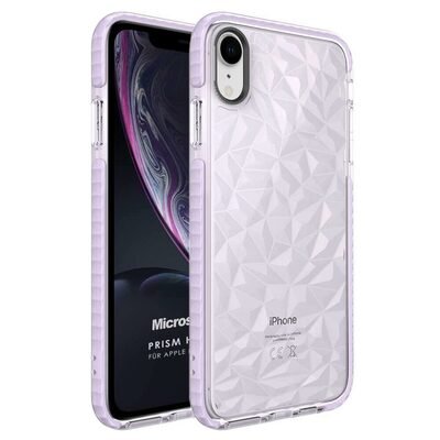 Microsonic Apple iPhone XR Kılıf Prism Hybrid Mor