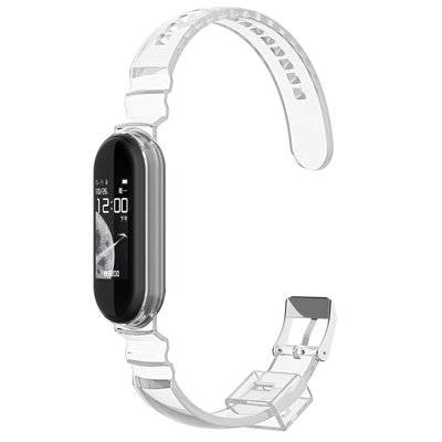 Microsonic Xiaomi Mi Band 6 Transparent Clear Band Kordon Şeffaf