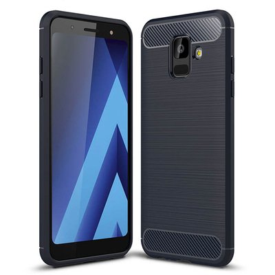 Microsonic Samsung Galaxy A6 2018 Kılıf Room Silikon Lacivert