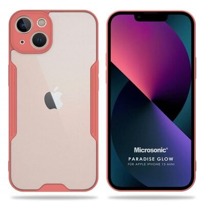 Microsonic Apple iPhone 13 Mini Kılıf Paradise Glow Pembe