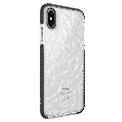 Microsonic Apple iPhone XS Kılıf Prism Hybrid Siyah