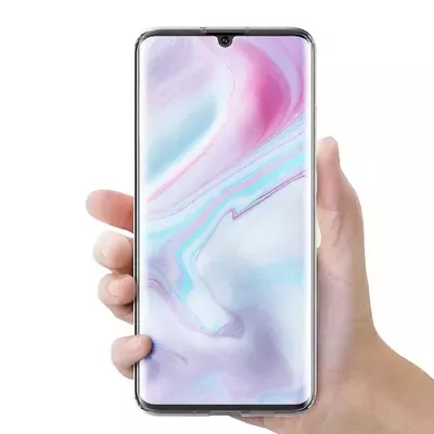 Microsonic Xiaomi Mi Note 10 Pro Kılıf 6 tarafı tam full koruma 360 Clear Soft Şeffaf