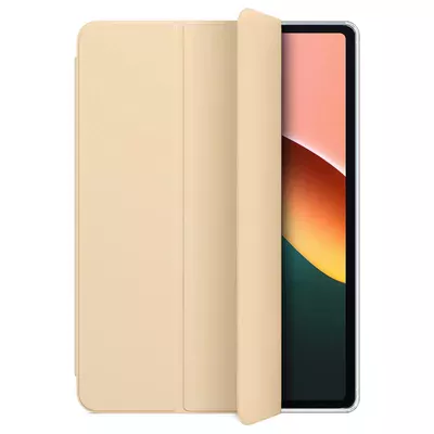 Microsonic Xiaomi Redmi Pad SE Kılıf Slim Translucent Back Smart Cover Gold