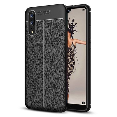 CaseUp Huawei P20 Kılıf Niss Silikon Siyah