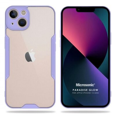 Microsonic Apple iPhone 13 Mini Kılıf Paradise Glow Lila