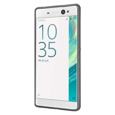 Microsonic Sony Xperia XA Ultra Kılıf Skyfall Transparent Clear Siyah