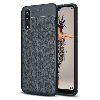 CaseUp Huawei P20 Kılıf Niss Silikon Lacivert