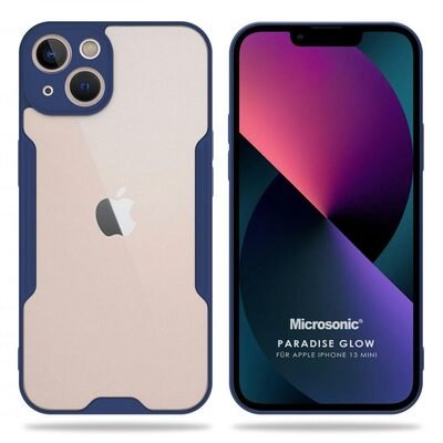 Microsonic Apple iPhone 13 Mini Kılıf Paradise Glow Lacivert