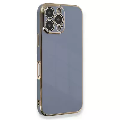 Microsonic Apple iPhone 16 Pro Kılıf Olive Plated Lavanta Grisi